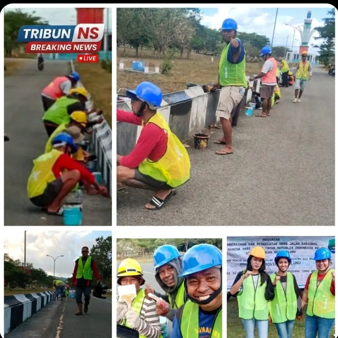 SAMBUT HUT KE-81 RI, JEMAAT GPM KAIWATU SEKTOR EKLESIA PERINDAH MEDIAN JALAN KOTA TIAKUR