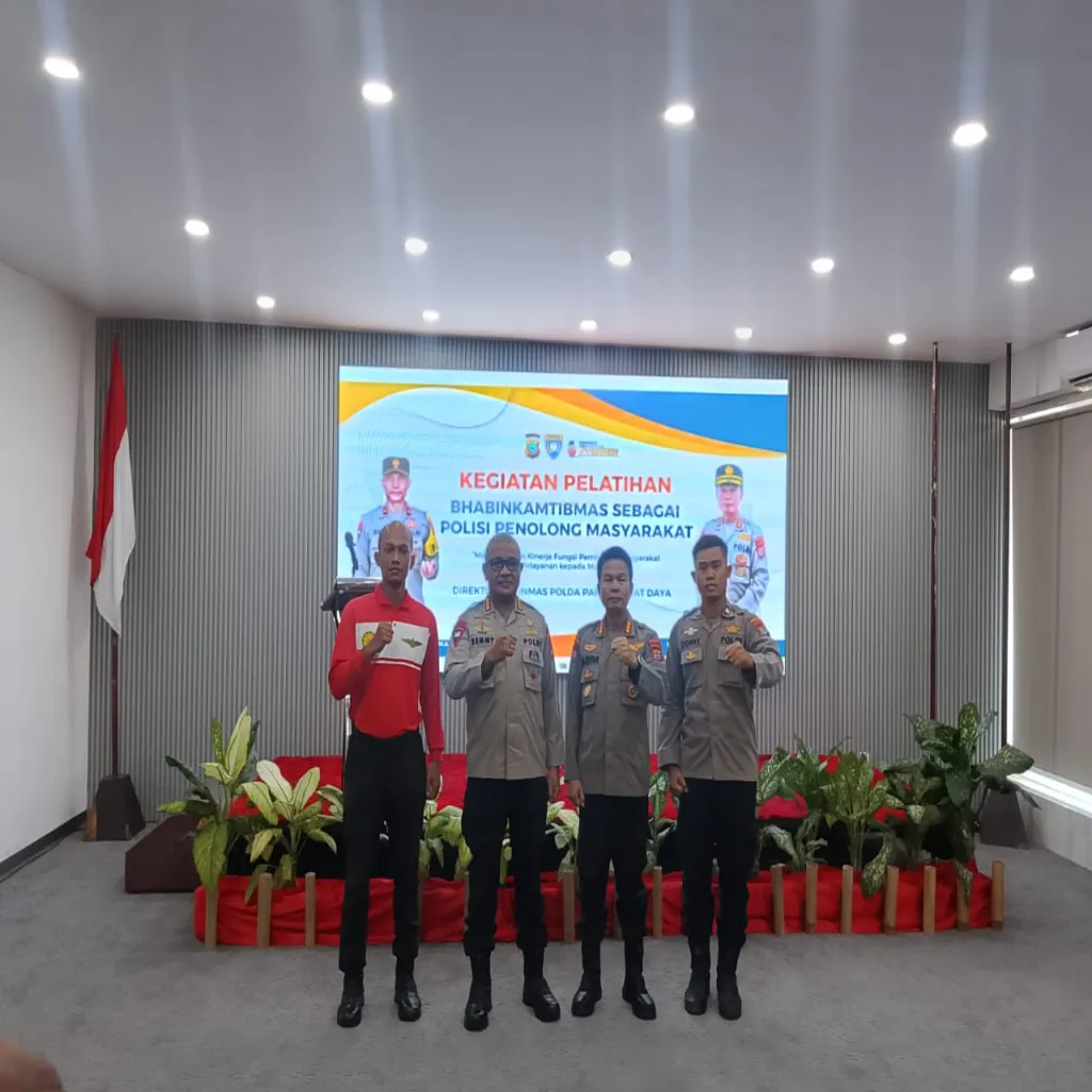 Wakapolda Papua Barat Daya Buka Pelatihan Bhabinkamtibmas Sebagai Polisi Penolong Masyarakat