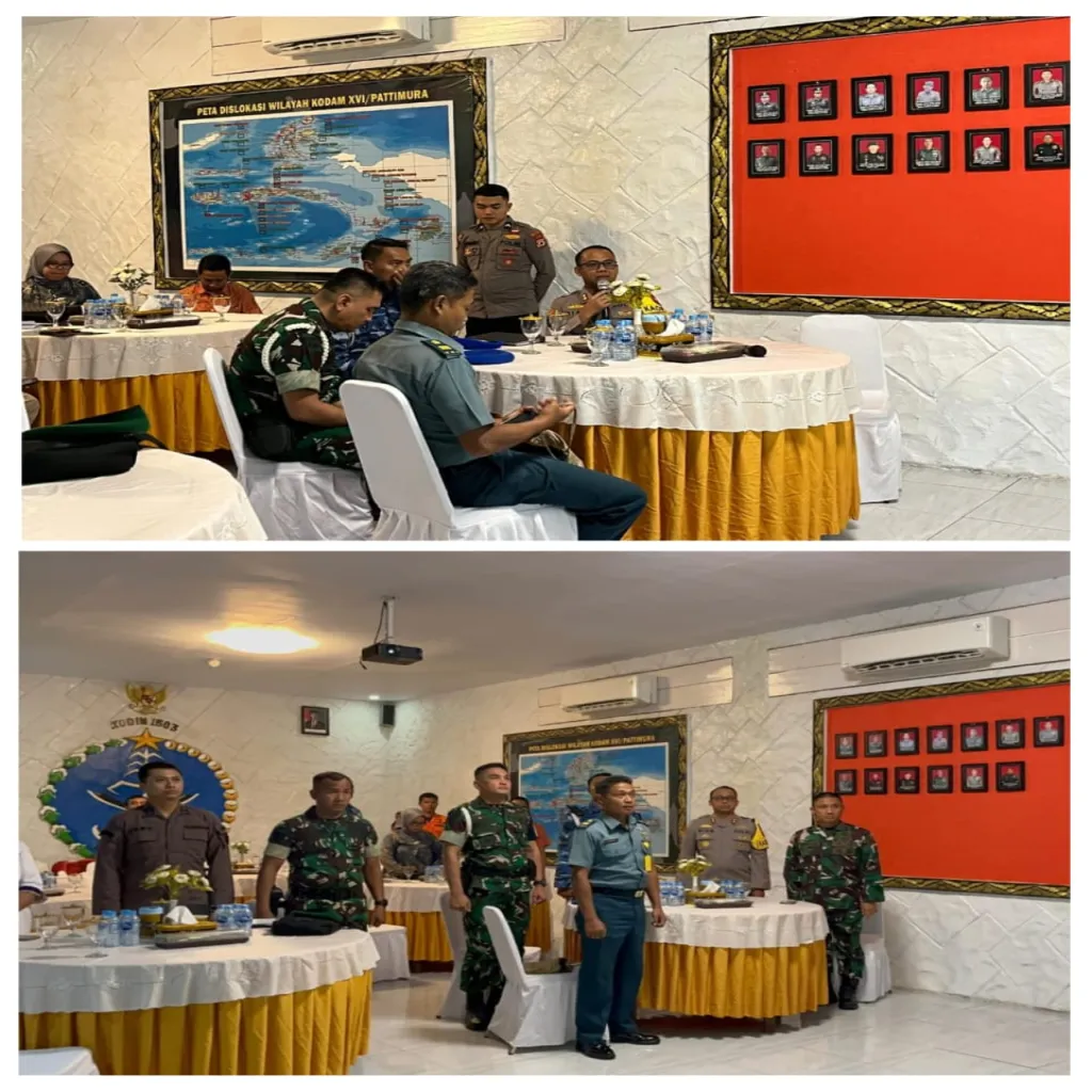 Rakor Lintas Sektoral Operasi Lilin Salawaku 2025 Digelar, Polres Maluku Tenggara Petakan Potensi Kerawanan Nataru