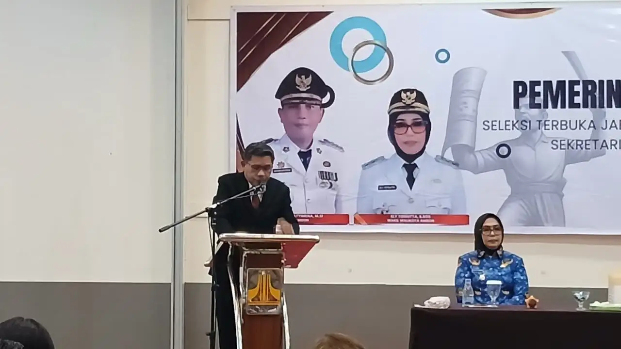 Buka Seleksi Sekkot, Walikota Titip Tiga Tugas Utama Setelah Setelah Terpilih