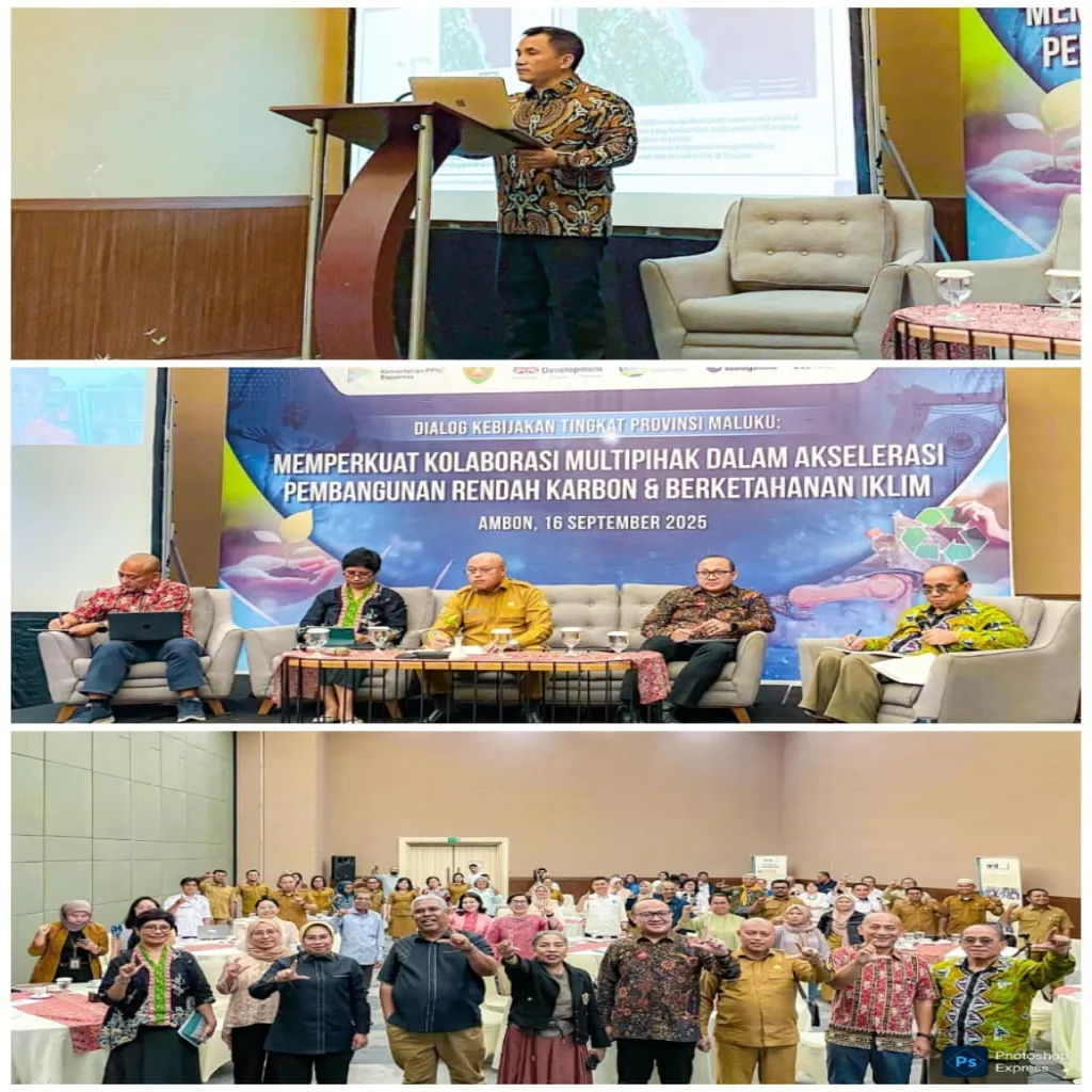 Teguhkan Komitmen Capai NZE, Maluku Terapkan Pembangunan Rendah Karbon Berketahanan Iklim