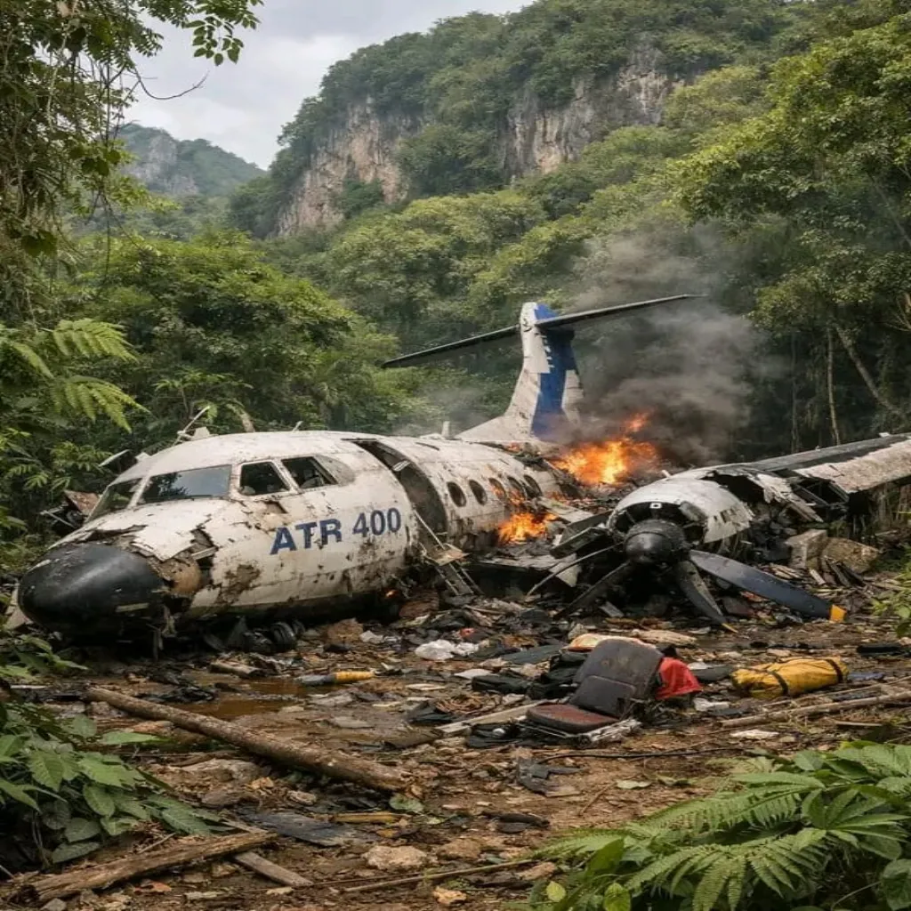 ATR 42-500 Indonesia Air Transport Ditemukan di Hutan Bantimurung, Tim SAR Berjuang Menembus Medan Leang-Leang
