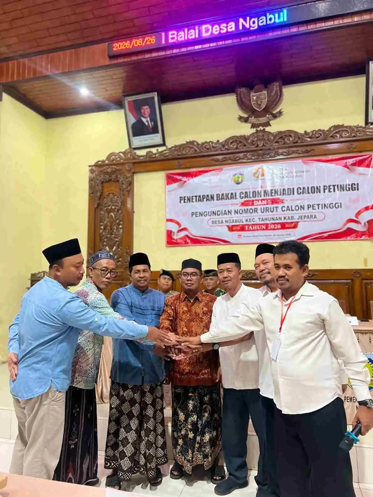 Jelang Pilpet Desa Ngabul, Muhammad Subchan: Mari Bersama Kita Jaga Kondusivitas, Kerukunan dan Hindari Politik Saling Menjatuhkan