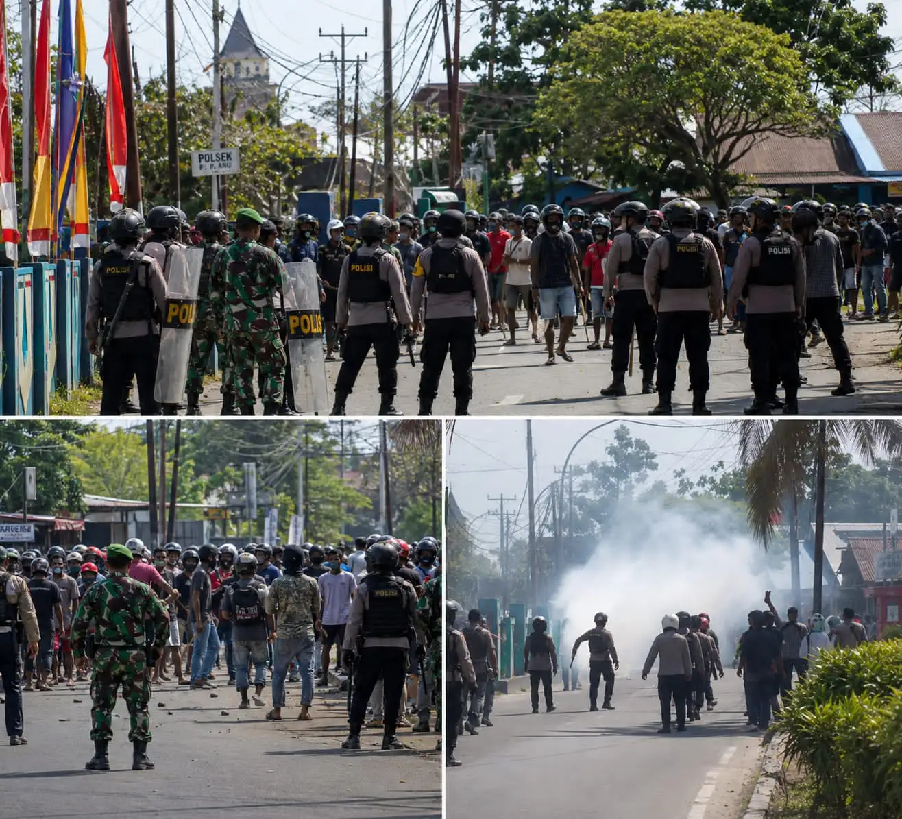 BENTROK PEMUDA KEMBALI PECAH DI DOBO, TNI-POLRI PERKETAT PENGAMANAN DI EMPAT TITIK RAWAN