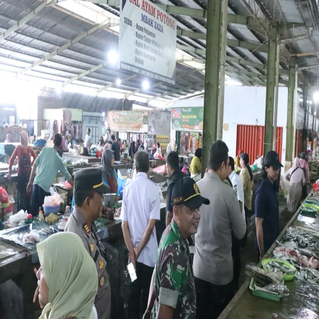 Pantau Harga Sembako, Satgas Pangan Polres Jepara Sidak Pasar dan Toko