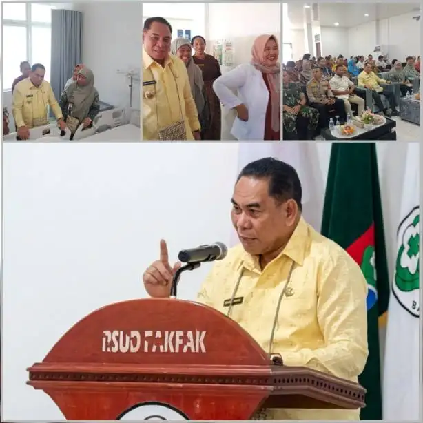 Bupati Samaun Dahlan Resmikan Tiga Fasilitas Strategis RSUD Fakfak, Wujud Nyata Transformasi Pelayanan Kesehatan yang Berkualitas