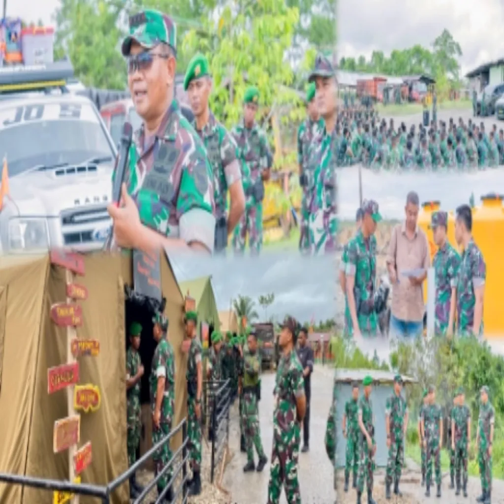 Danrem 182/JO Irwan Budiana Kobarkan Semangat 500 Prajurit Mbahammatta di Ujung Fakfak