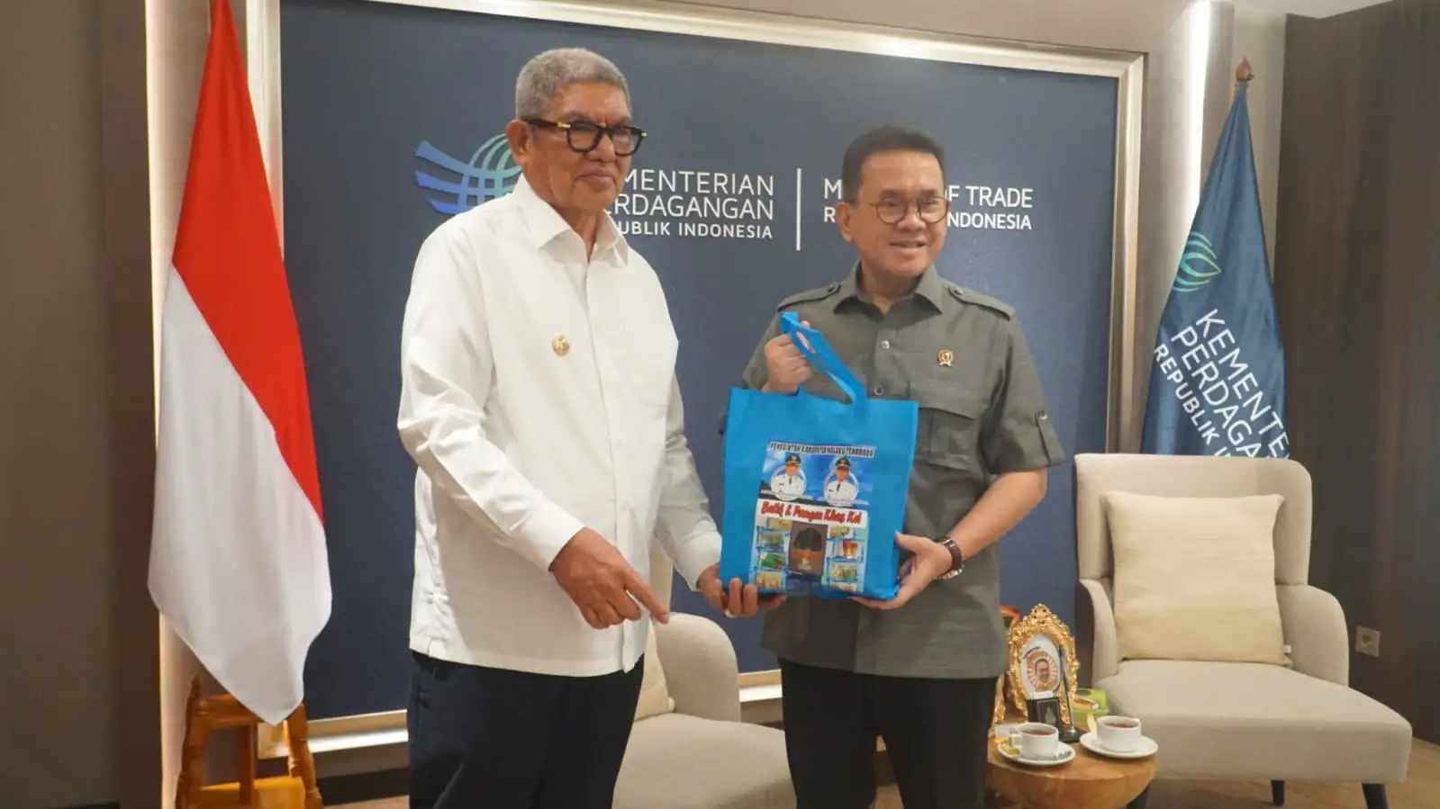 Bupati Maluku Tenggara Bahas Penguatan Perdagangan dengan Menteri Perdagangan