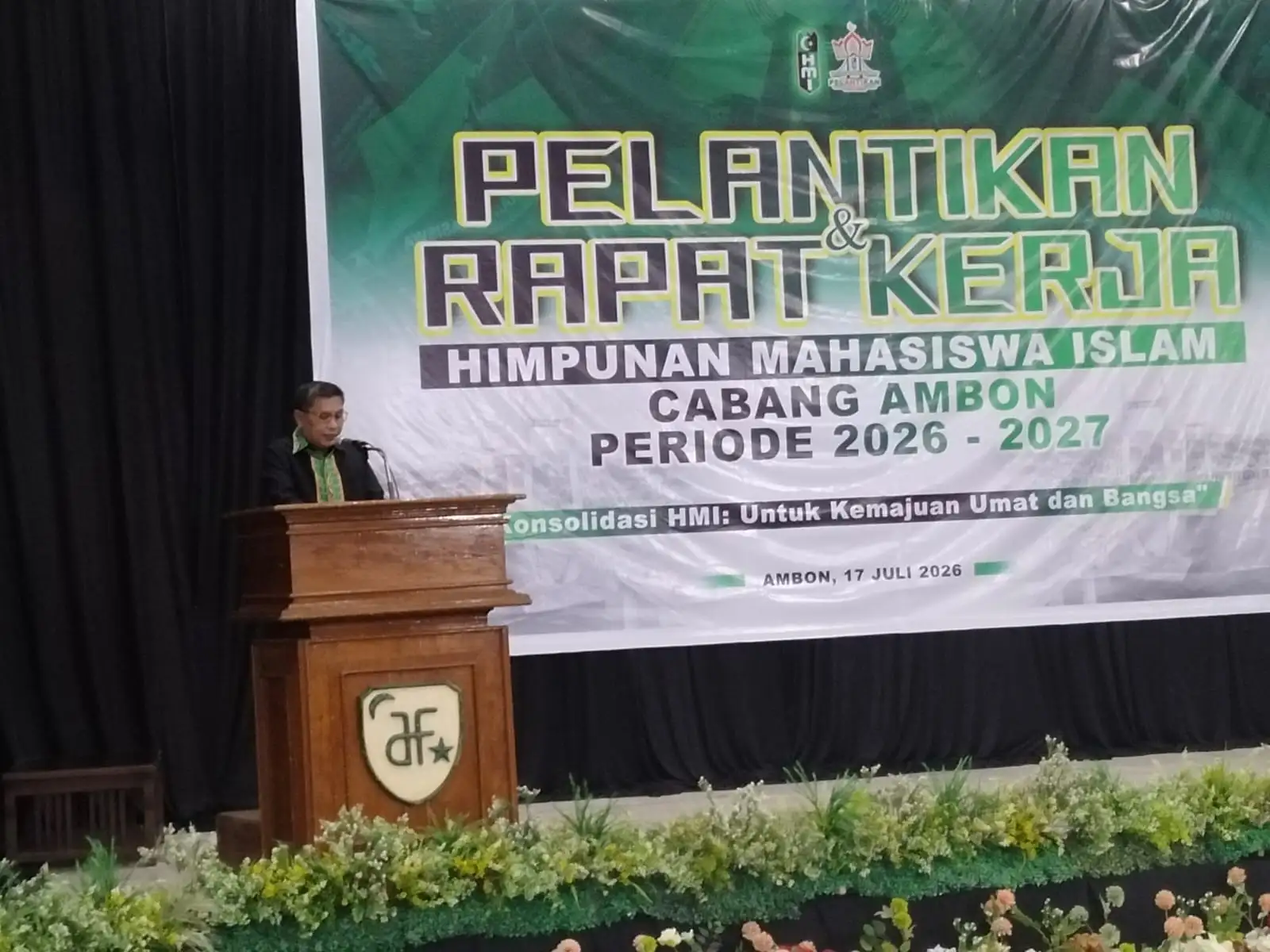 Buka Raker HMI Ambon 2026-2027, Bodewin Wattimena Tantang Kader Jadi Mitra Kritik dan Solusi Strategis Pemkot.