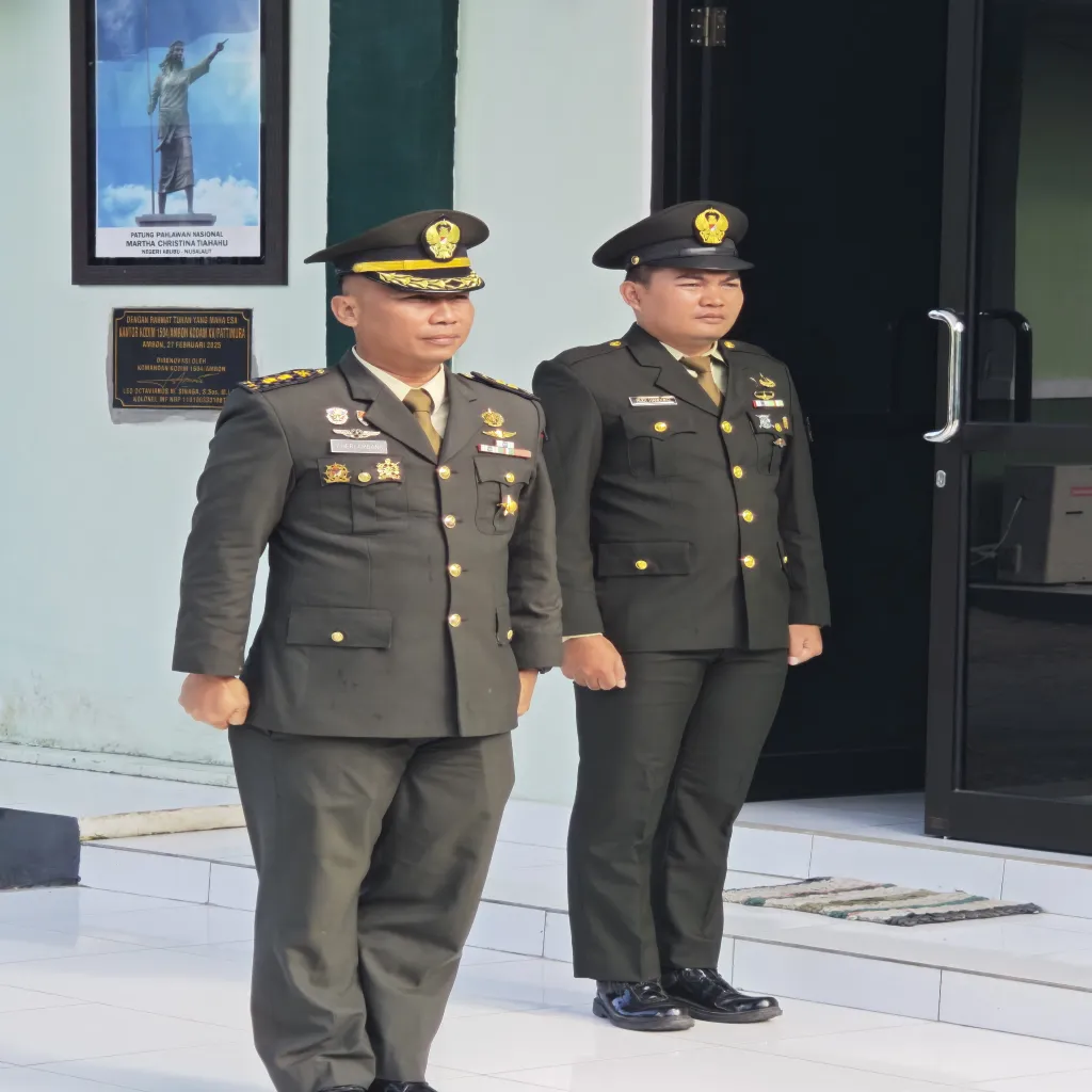 Kasdim 1504/Ambon, Bukan Otomatis Ini Prestasi, 65 Prajurit Kodim 1504/Ambon Naik Pangkat