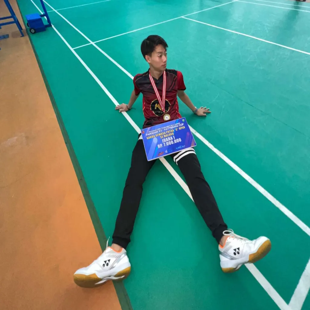 Joshua Wem Marcell Emsen Raih Juara Ramadhan Cup, Dorong Kemajuan Bulu Tangkis Maluku Tenggara