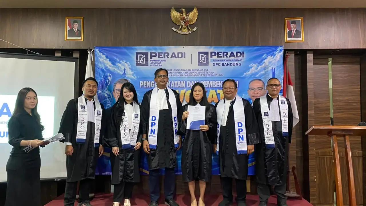 25 Advokat Baru Resmi Diangkat di Bandung: Siap Tegakkan Keadilan di Era Digital