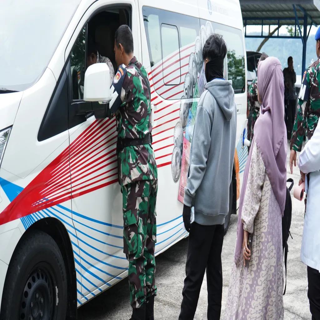 Jelang Idul Fitri 1447 H, Kodaeral IX Bersama Bank Indonesia Fasilitasi Penukaran Uang Baru Pecahan Rupiah