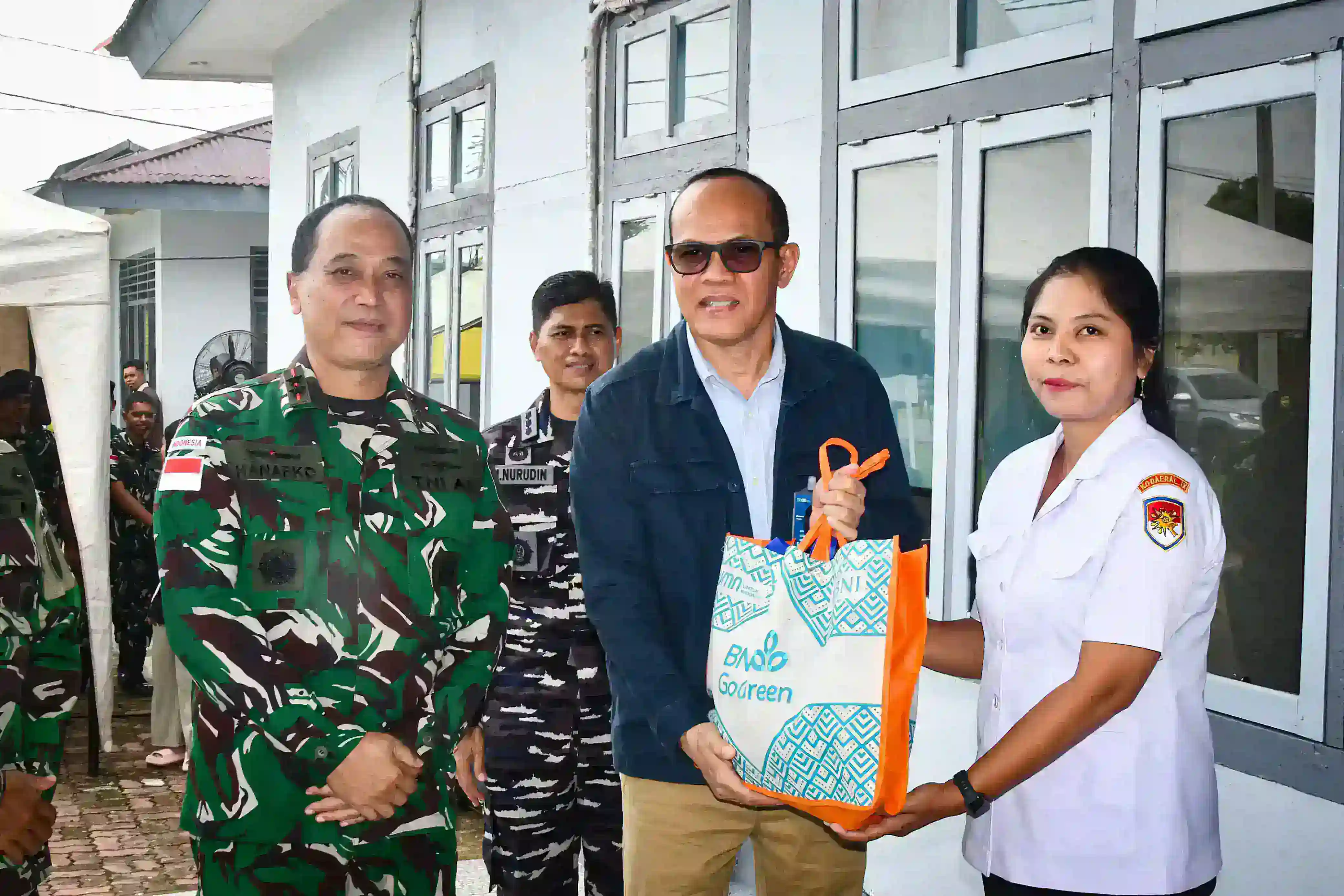 Kodaeral lX dan Bank BNl 46 Bagikan Paket Lebaran Jelang Idul Fitri 1447 H