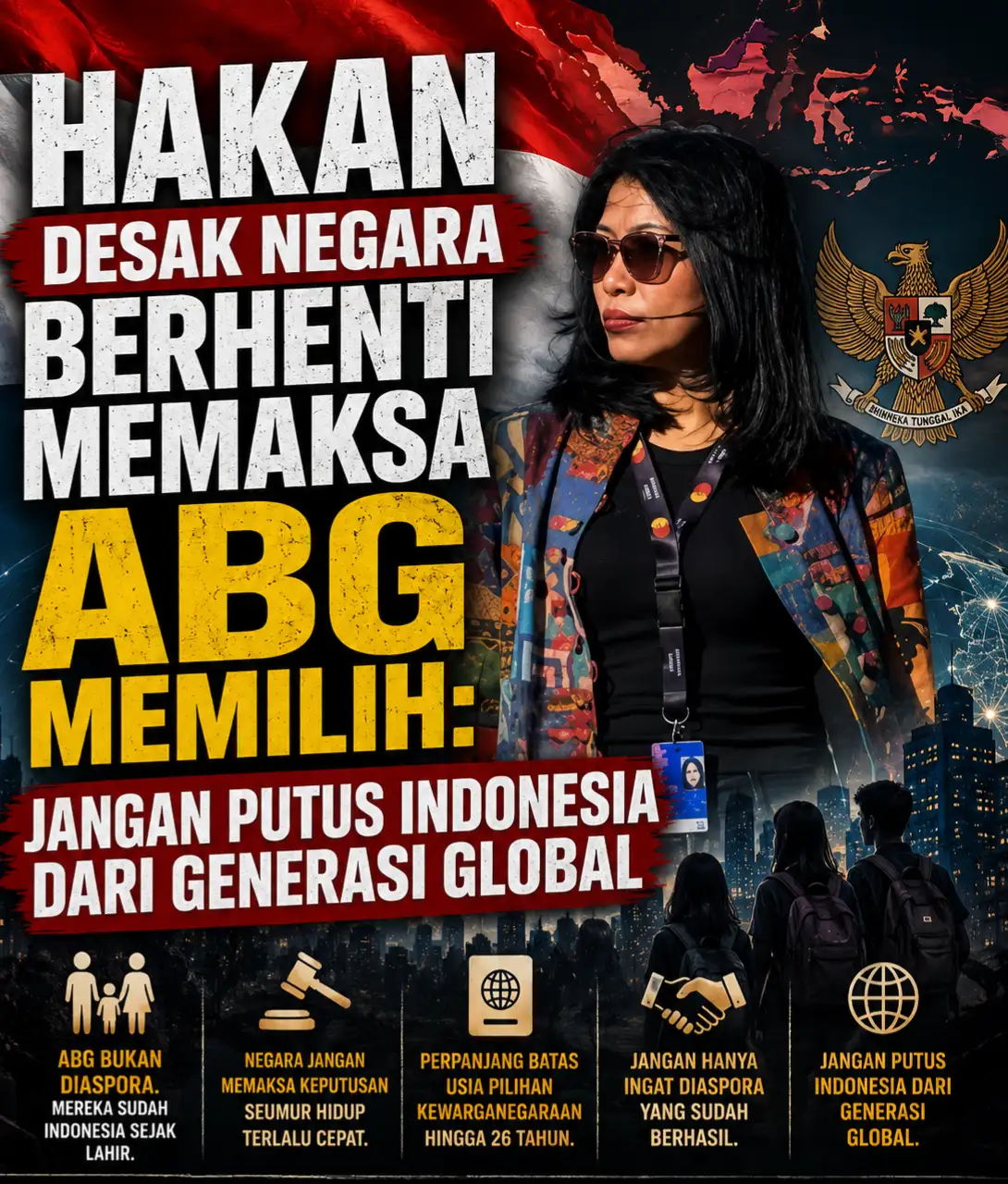 HAKAN Desak Negara Berhenti Memaksa ABG Memilih: Jangan Putus Indonesia dari Generasi Global