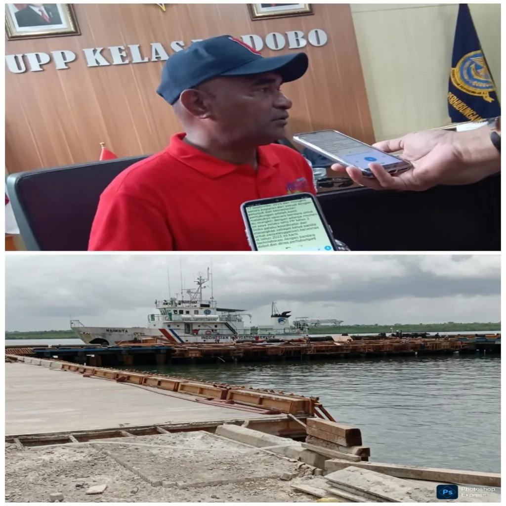 Kepala UPP Kelas III Dobo Pastikan Pembangunan Dermaga Rampung Bulan Desember
