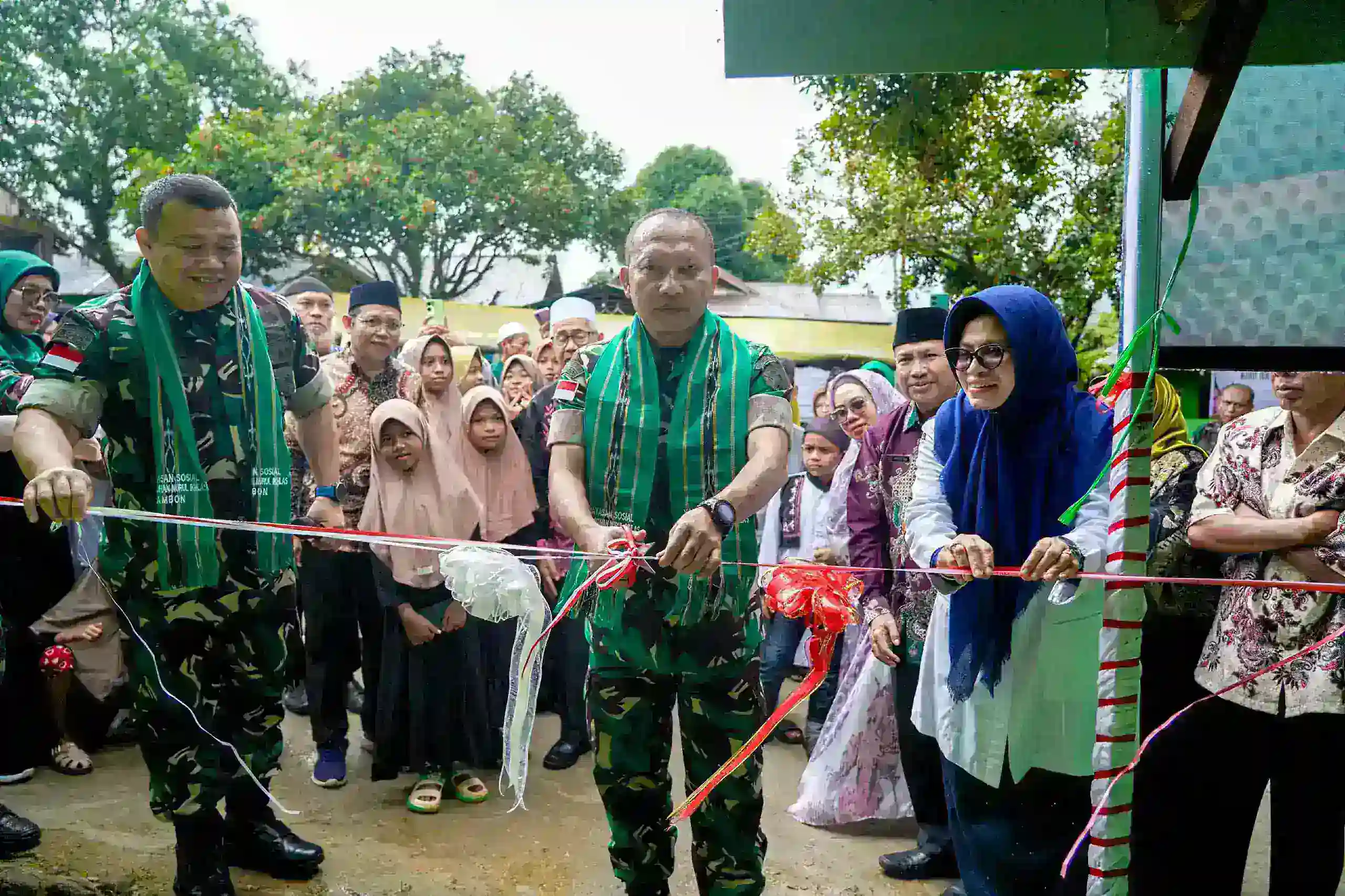 WUJUD NYATA KEPEDULIAN, KOREM 151/BINAIYA REHABILITASI PANTI ASUHAN