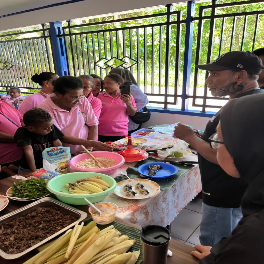 Pertamina Patra Niaga Papua Maluku Cegah Stunting Melalui Inovasi Pangan Lokal Bersama Papua Jungle Chef
