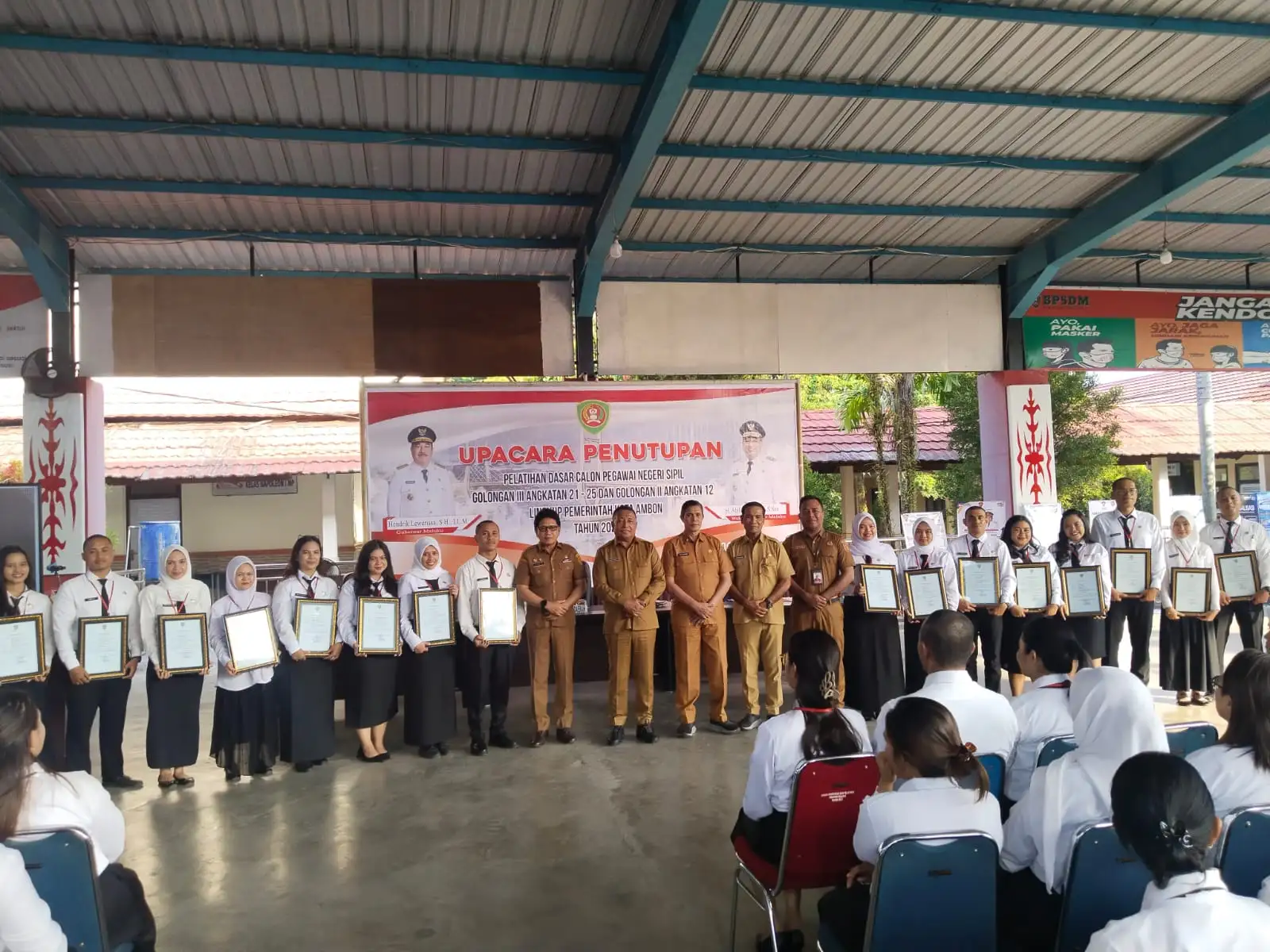 Bukan Akhir Perjalanan, Sekda Ambon Minta 240 CPNS Baru Jadi Kompas Moral Pelayanan