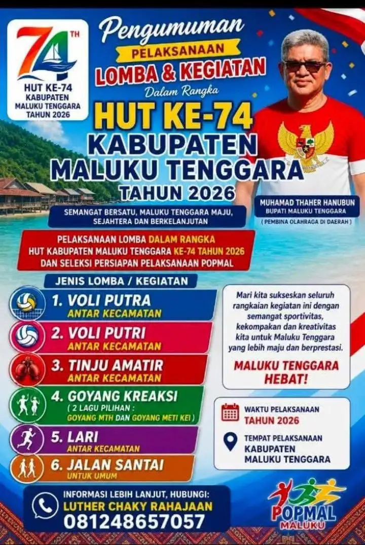 HUT ke-74 Malra Jangan Cuma Panggung Joget dan Seremoni, Pemda Kini Dipaksa Cari Atlet karena Prestasi Daerah Mulai Redup