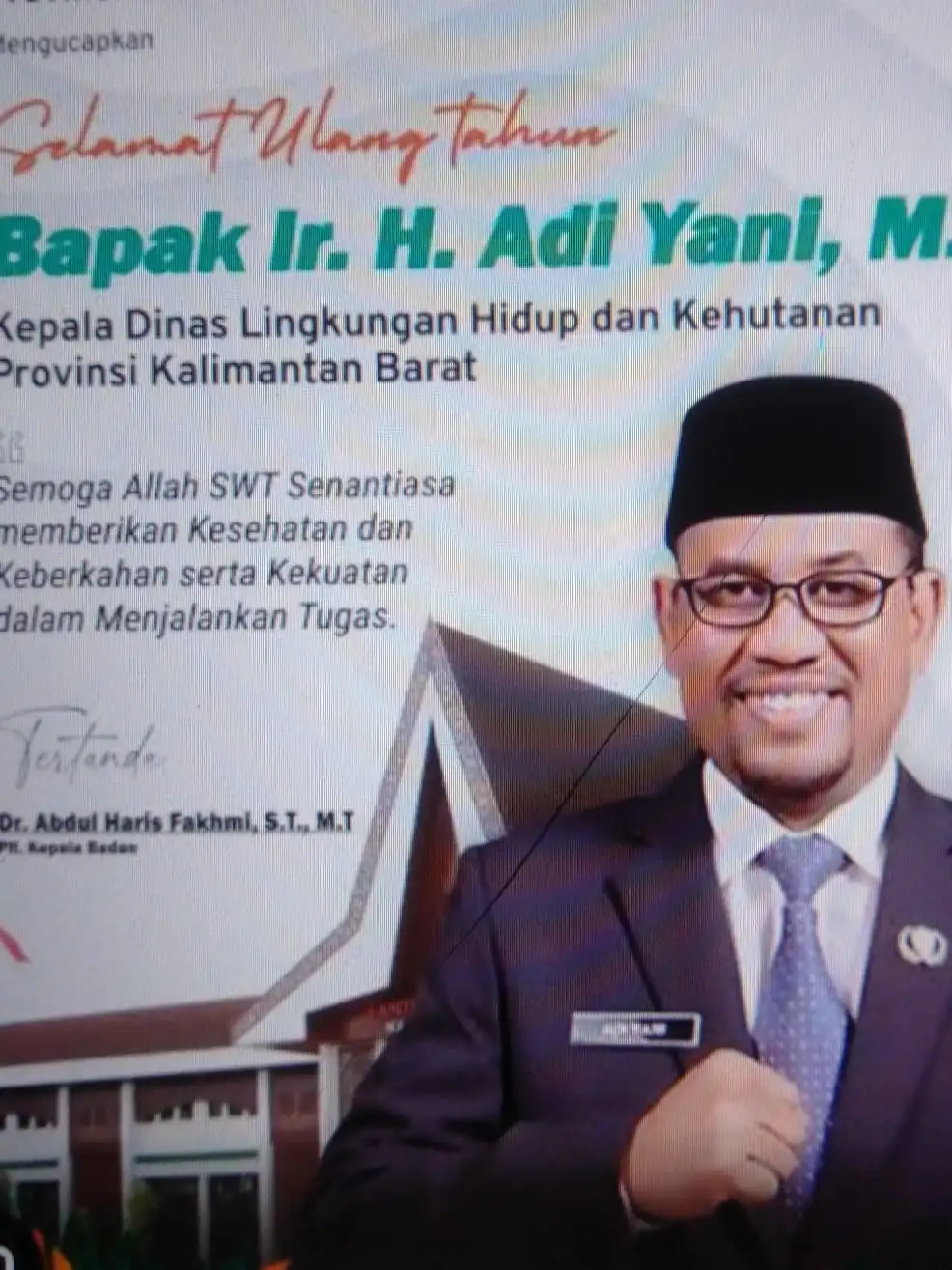 LSM Tindak menduga Adi Yani Kadis LH  Provinsi Kalbar Terima Aliran Dana Dari pencemaran Lingkungan Oleh Korporasi