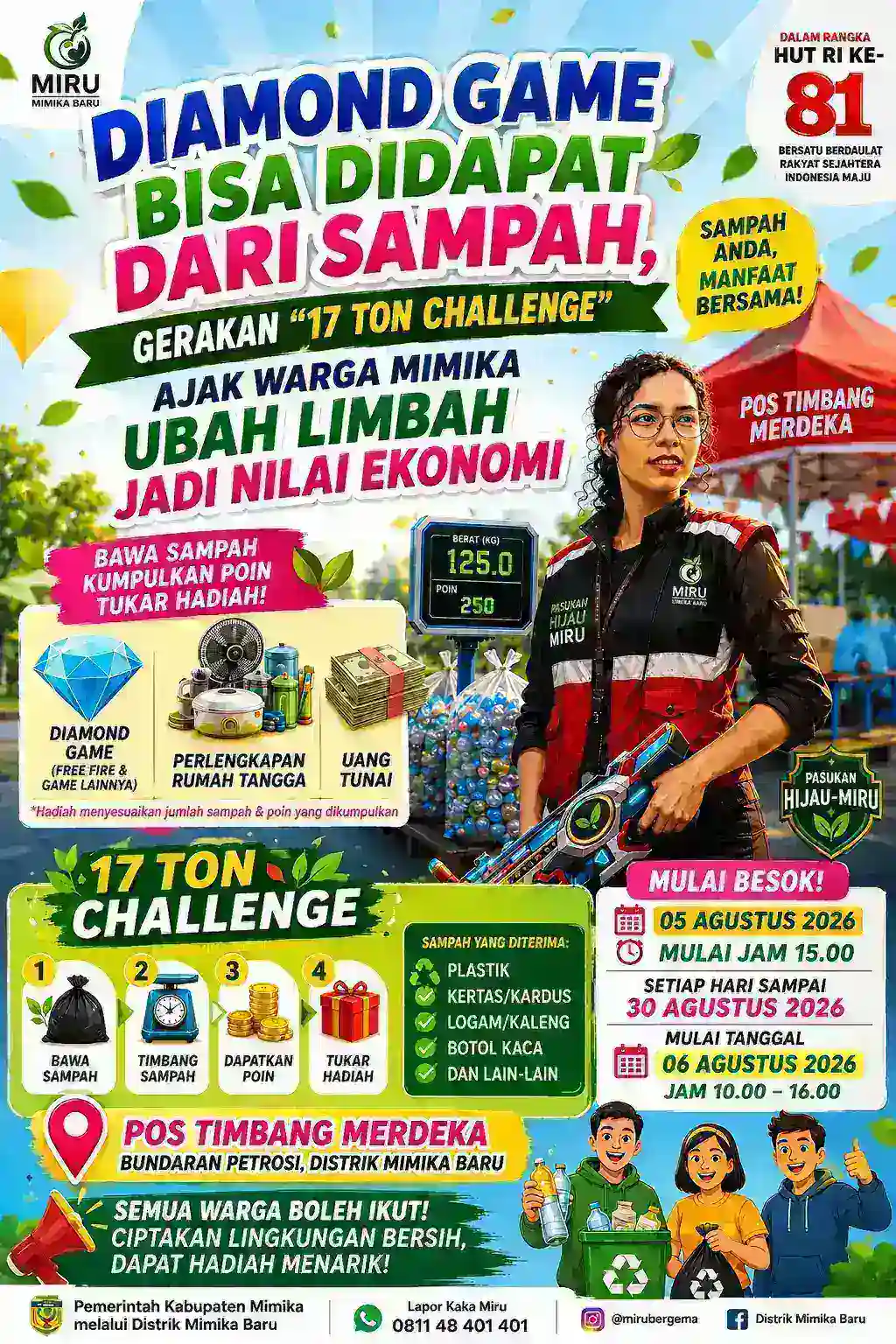Diamond Game Bisa Didapat dari Sampah, Gerakan 