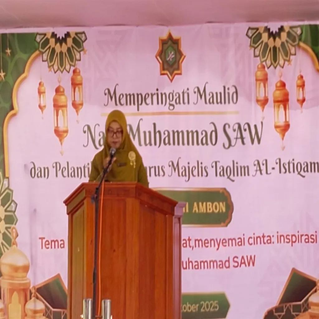 Peringati Maulid, 36 Pengurus Aktif MT Al Istiqamah SMA Negeri 11 Ambon Resmi Dilantik Kemenag Kota