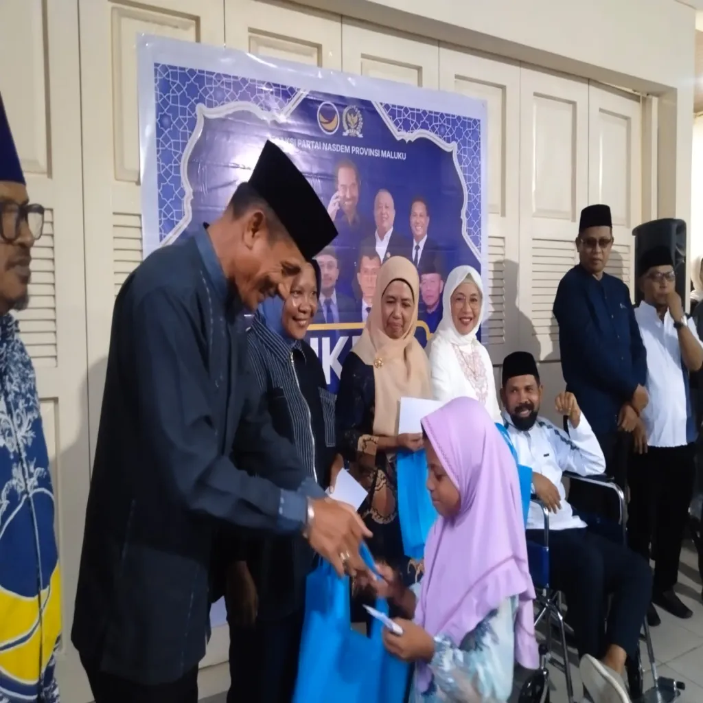 Nasdem Maluku Gelar Buka Puasa Bersama Dan Santuni Anak Yatim,  Pererat Silaturahmi dan Konsolidasi Partai
