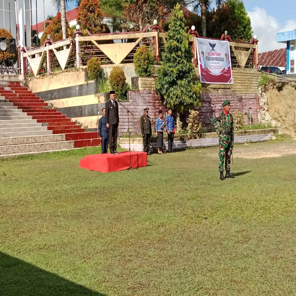 Bupati Kaidel Pimpin Upacara Kesaktian Pancasila