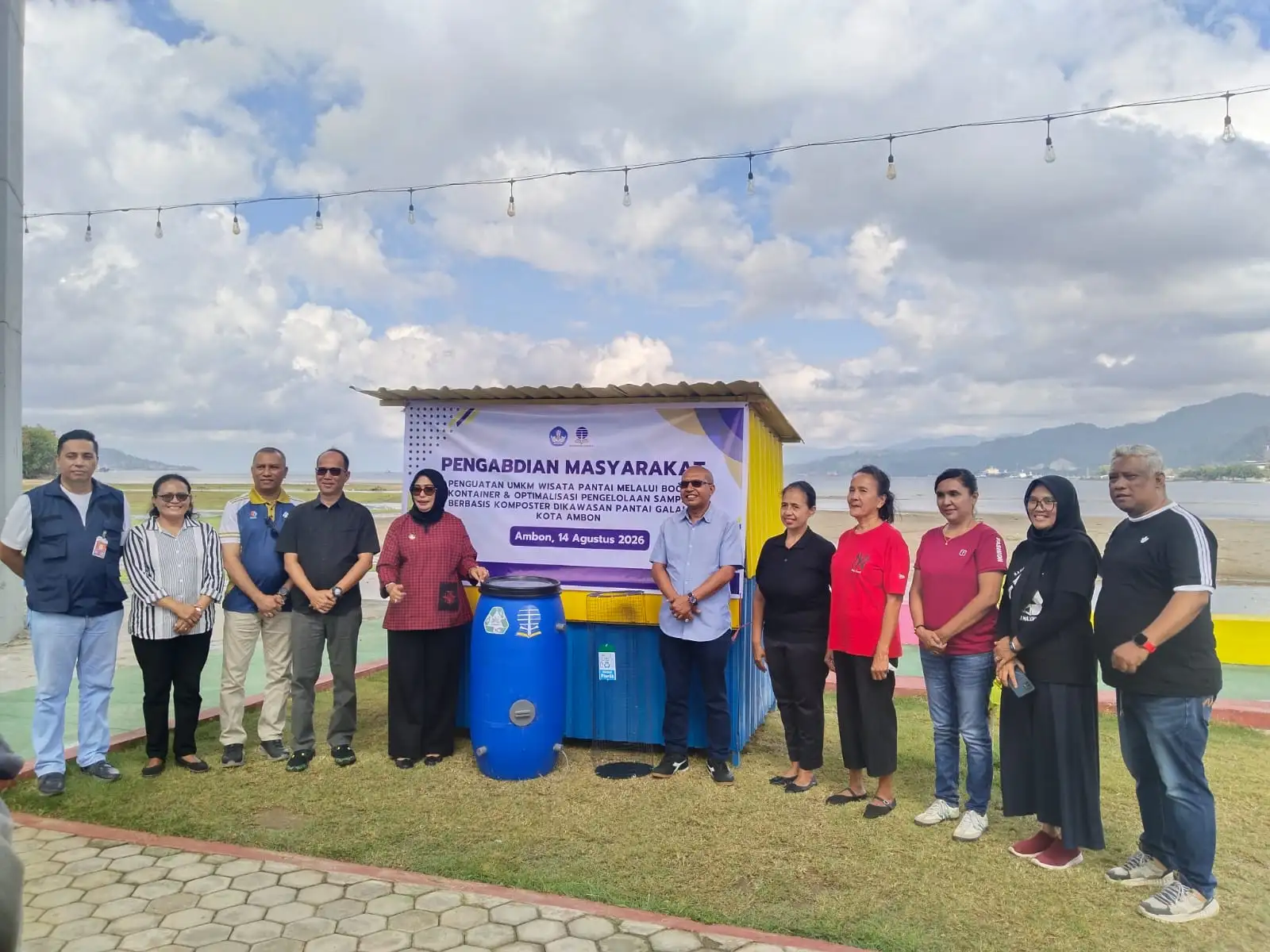 Hadiri PKM Universitas Terbuka, Wakil Wali Kota Ely Toisutta: Kuatkan UMKM Wisata Galala Dan Ubah Cara Pandang Terhadap Sampah