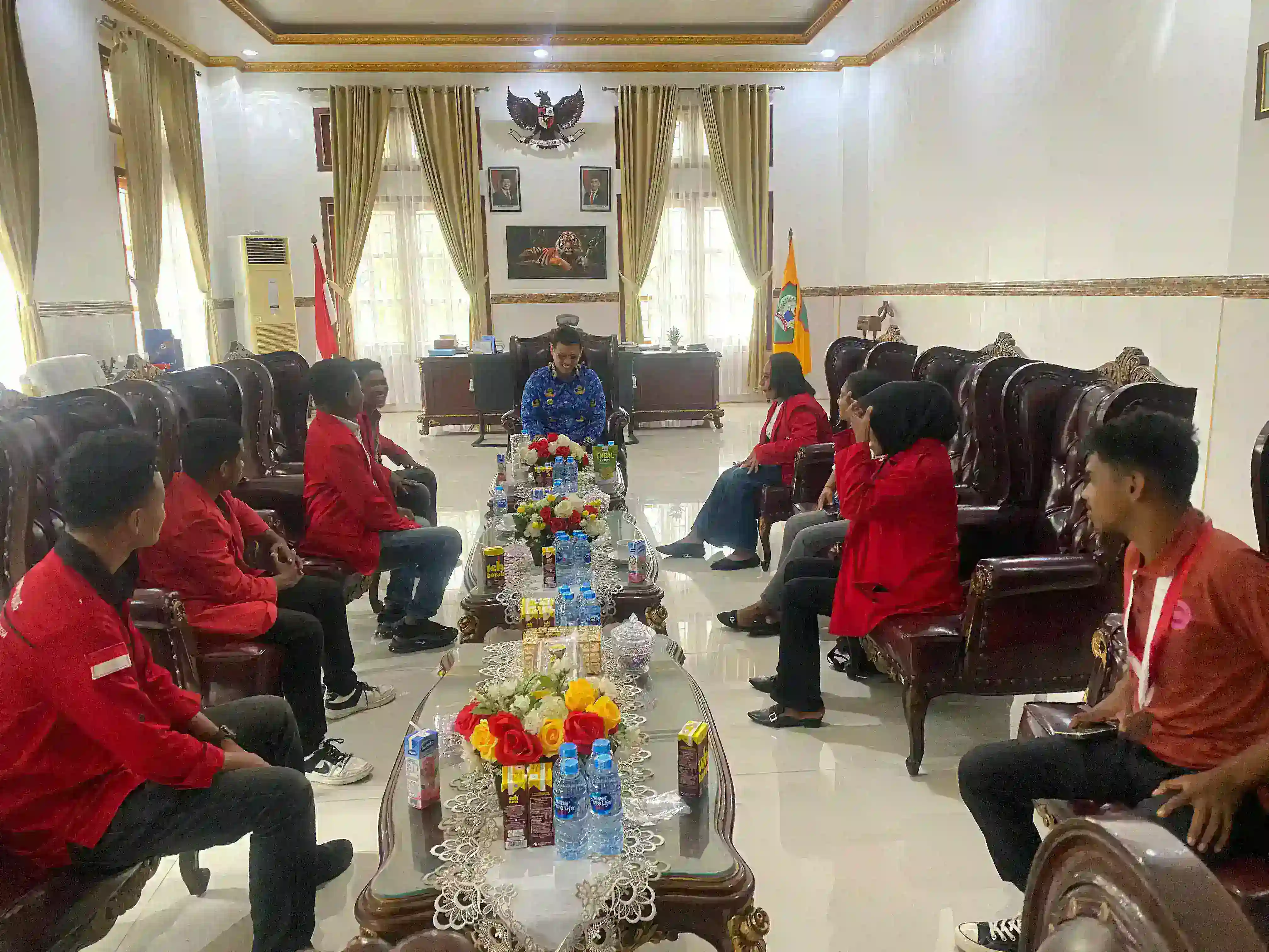GMNI Malra Temui Wabup, Minta Pendidikan dan Kesehatan Diprioritaskan di Tengah Efisiensi
