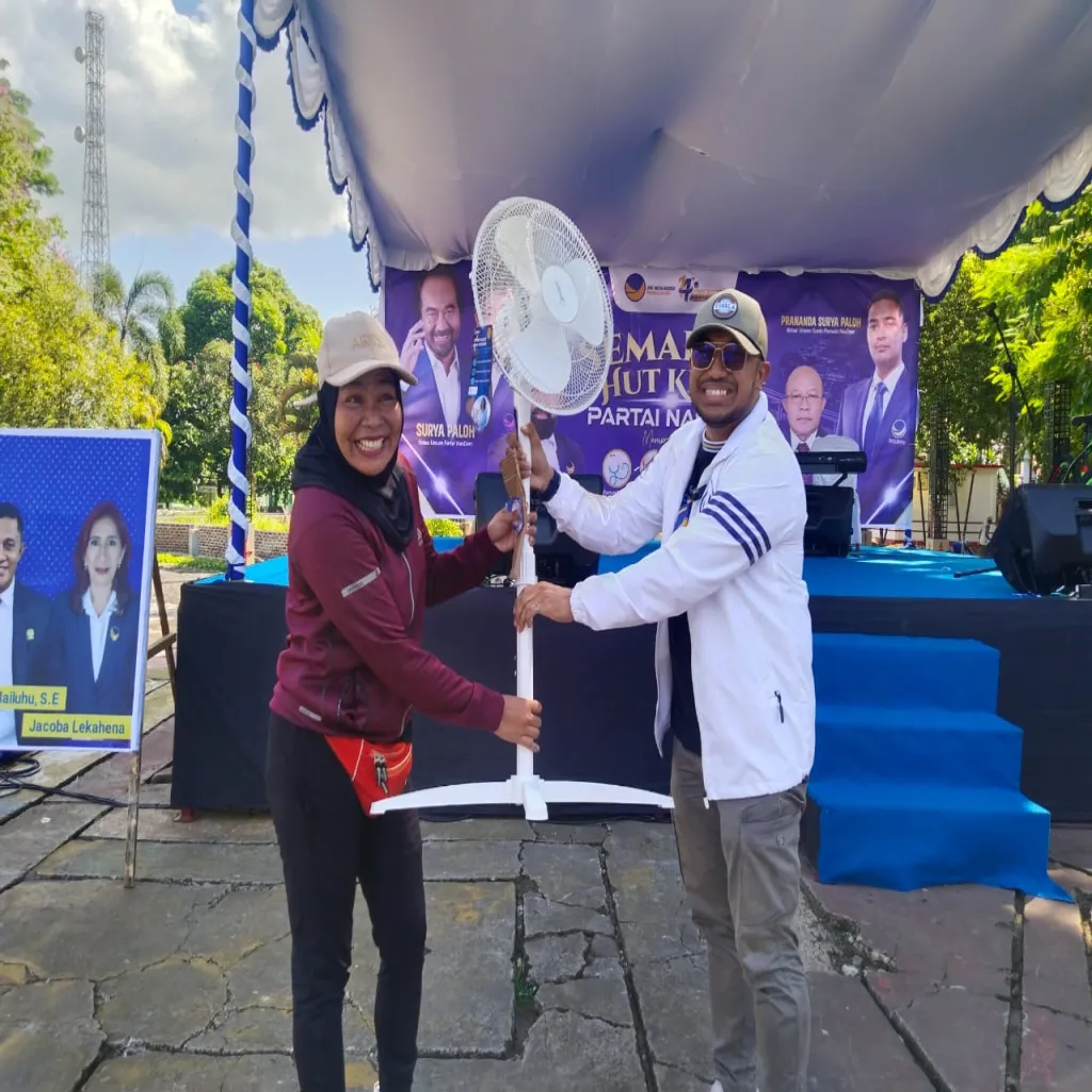Rangkaian Kegiatan Menyambut HUT Ke-14 Partai Nasdem, Diharapkan Bisa Berdampak Bagi Masyarakat Di Kota Ambon