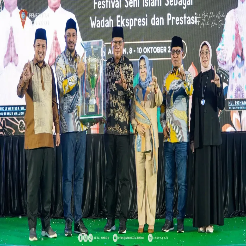Pemkot Apresiasi Keberhasilan Lasqi Kota Ambon Raih Juara Umum Di Ajang Pemilihan Duta Qasidah Provinsi Maluku Tahun 2025