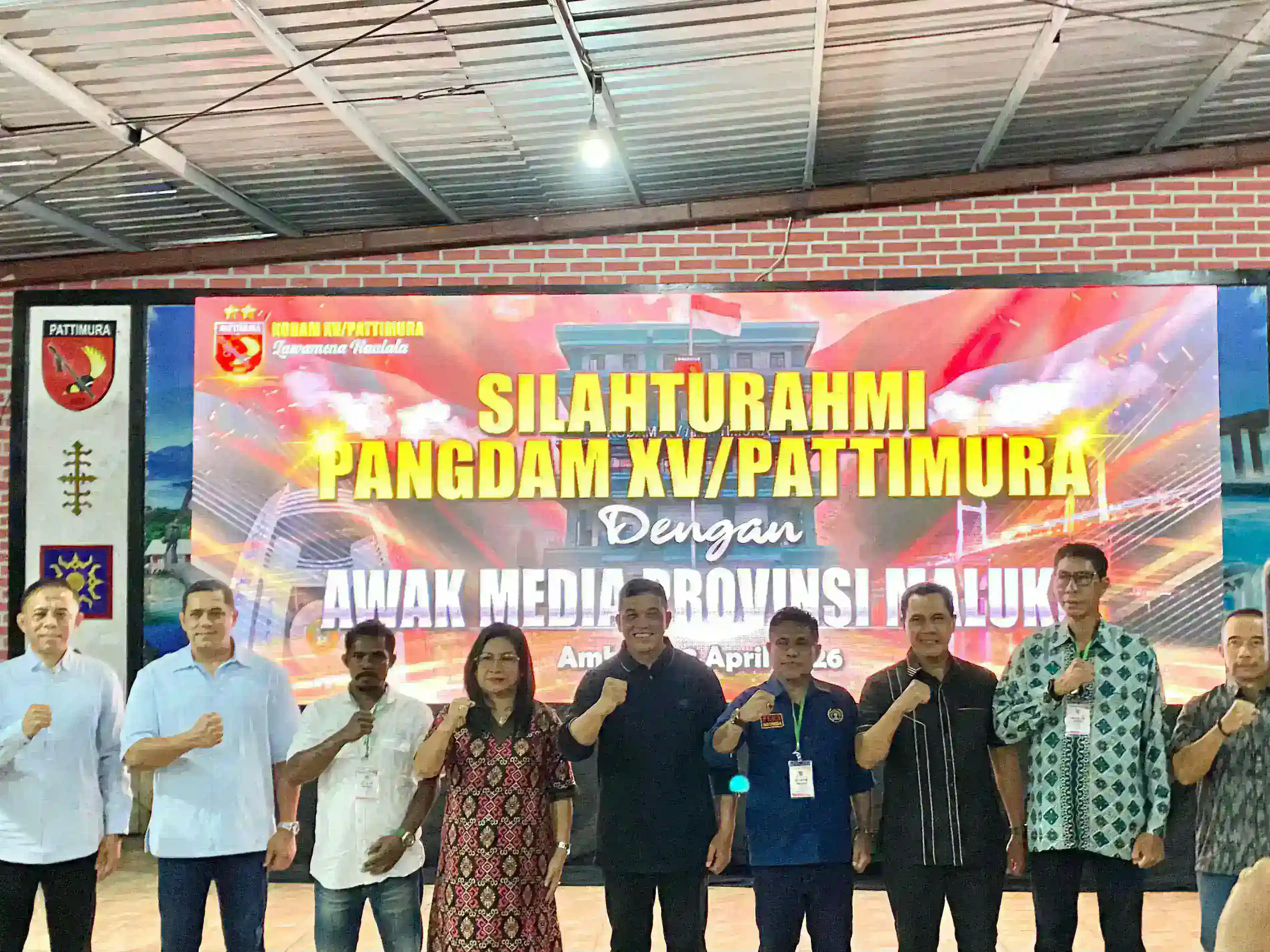 Wajah Keras Hati Manis, Pangdam XV/Pattimura Dodi Ajak Media Bangun Citra Positif Maluku