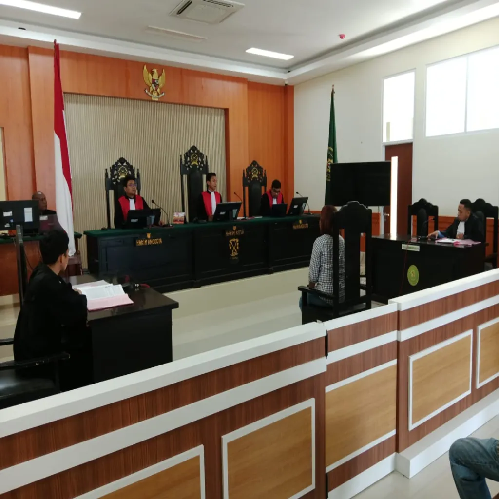 Sidang lanjutan dugaan kasus penganiyaan dengan agenda mendengarkan keterangan saksi