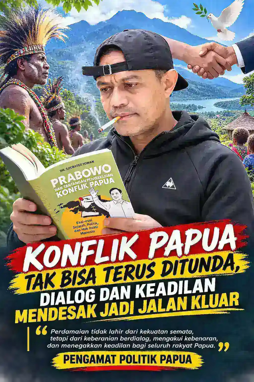 Konflik Papua Tak Bisa Terus Ditunda, Dialog dan Keadilan Mendesak Jadi Jalan Keluar