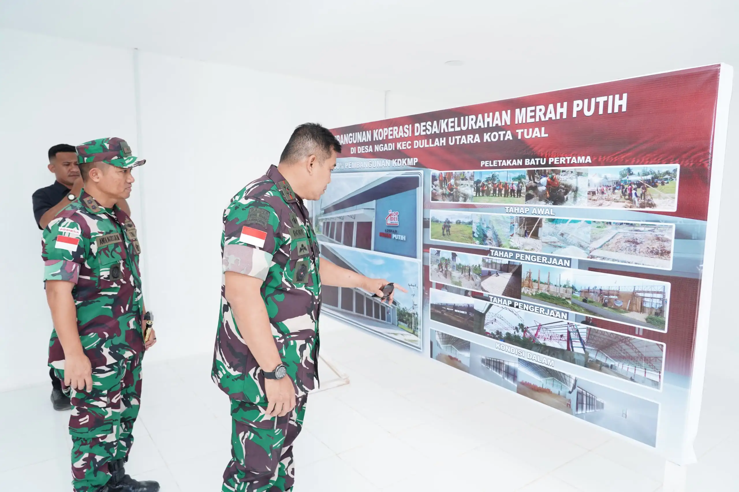 Pangdam XV/Pattimura Tinjau Pembangunan KDKMP di Maluku Tenggara dan Kota Tual