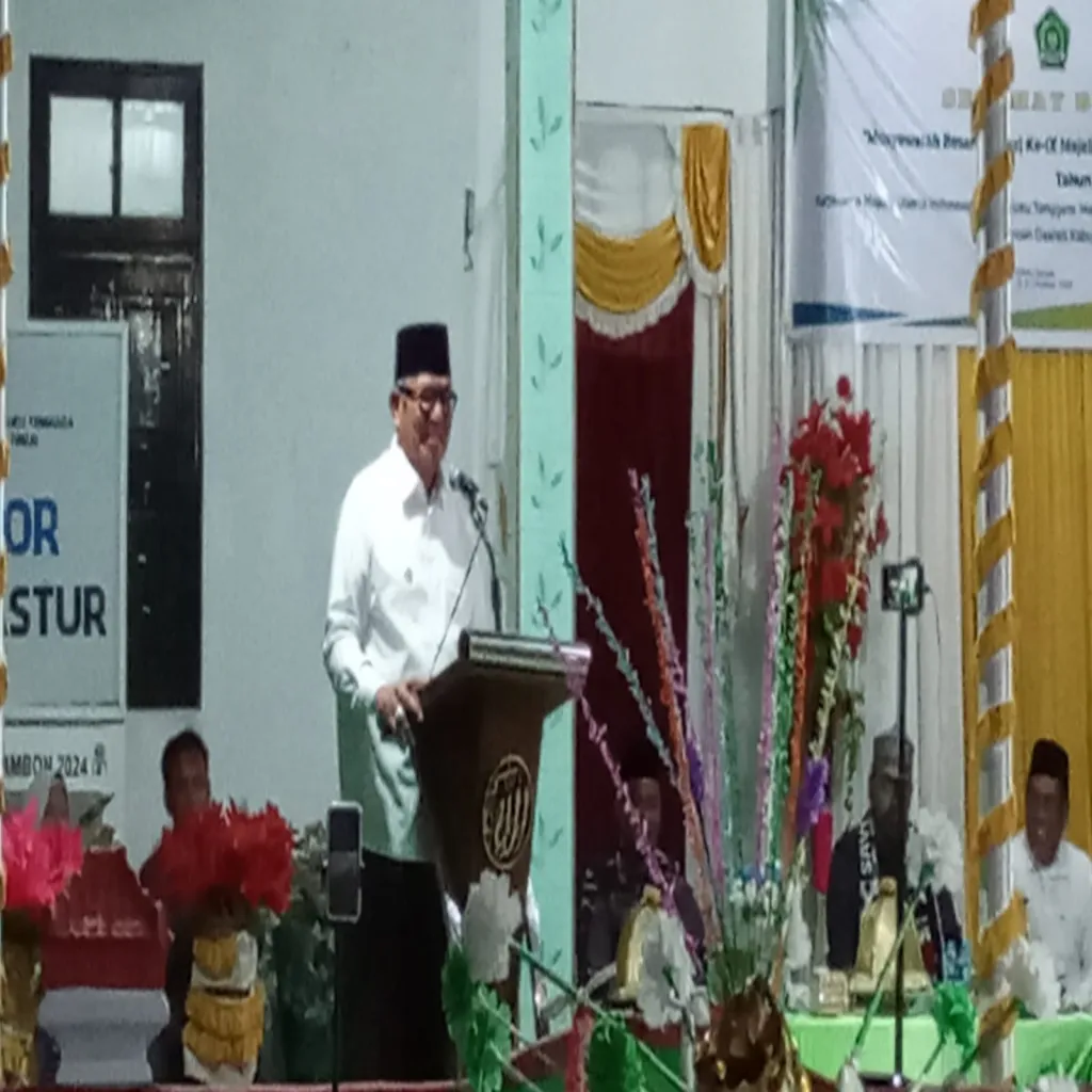Thaher Hanubun di Mubes Majelis Ta’lim: Dari Doa Ibu Lahir Pemimpin Bangsa