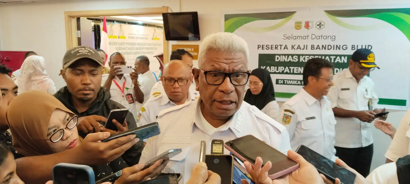 Pemkab Mimika Bentuk UPTD Malaria, Bupati Johannes Rettob: Lingkungan Kotor Jadi “Biang Utama” Tingginya Kasus