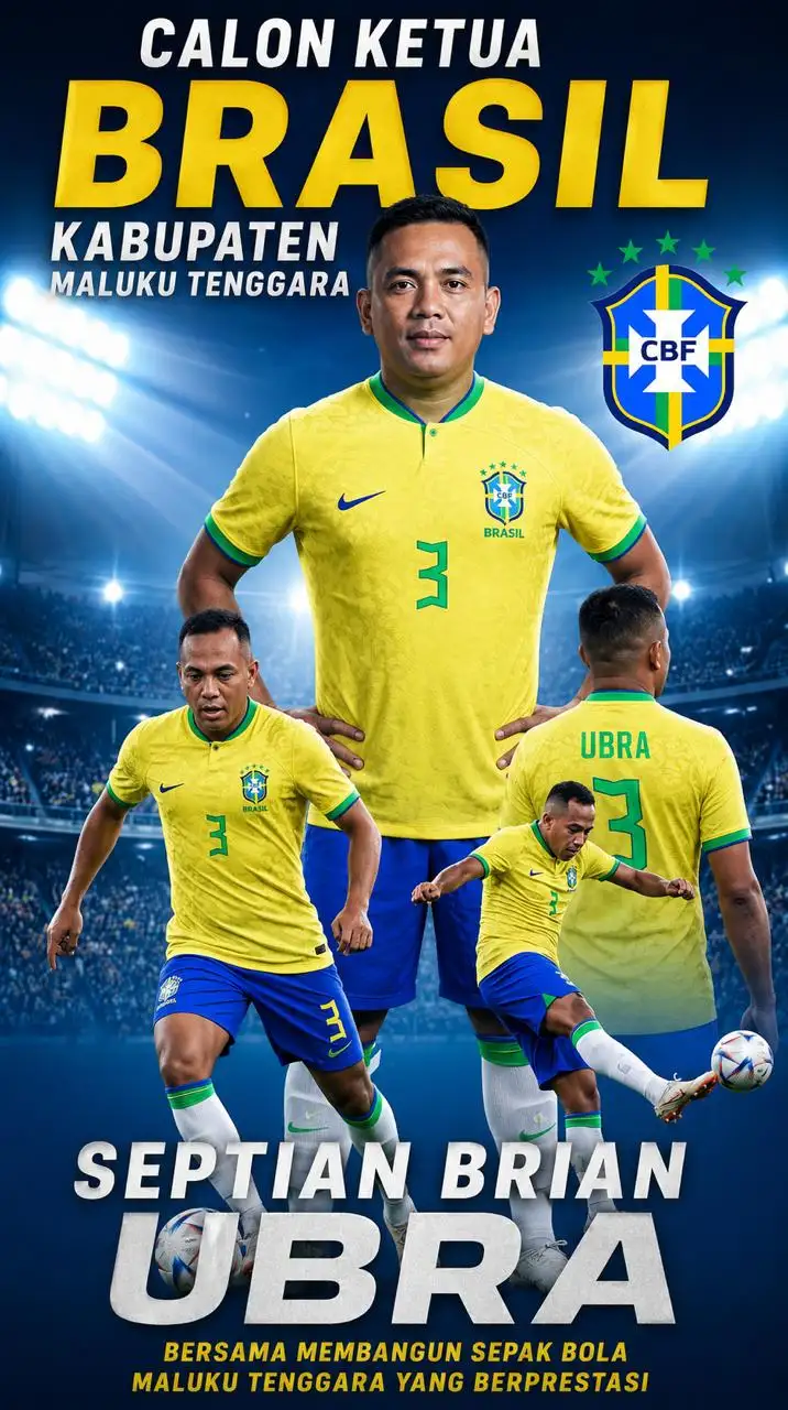 Septian Brian Ubra: Fans Brasil Bukan Sekadar Komunitas, Tapi Keluarga Besar Pecinta Sepak Bola