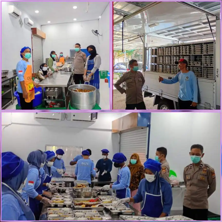 3.630 Paket Makanan Bergizi Dibagikan di Tual, Polisi Kawal Distribusi ke 37 Sekolah