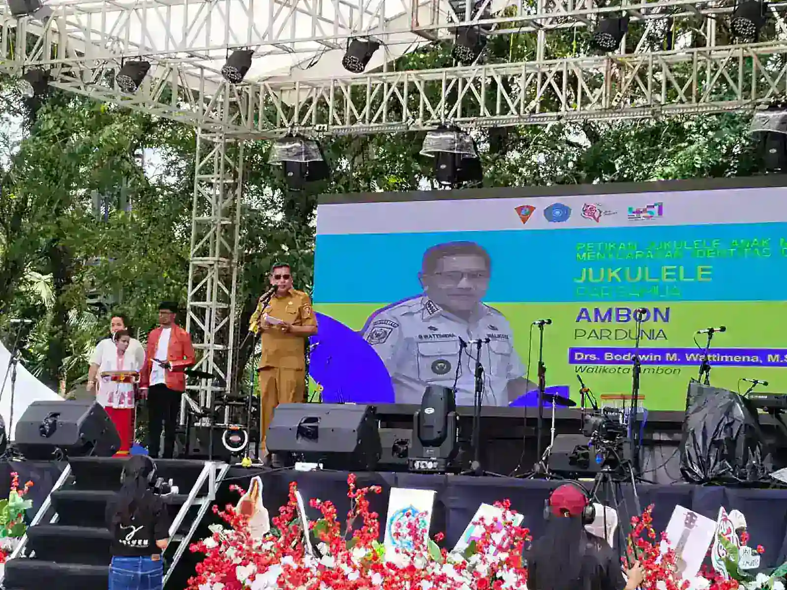Bodewin Wattimena Buka Lomba Jukulele 2026 — Kurikulum Musik Wajib Kembali dalam 1 Bulan, Target Pecahkan Rekor MURI & Dunia Tahun Depan