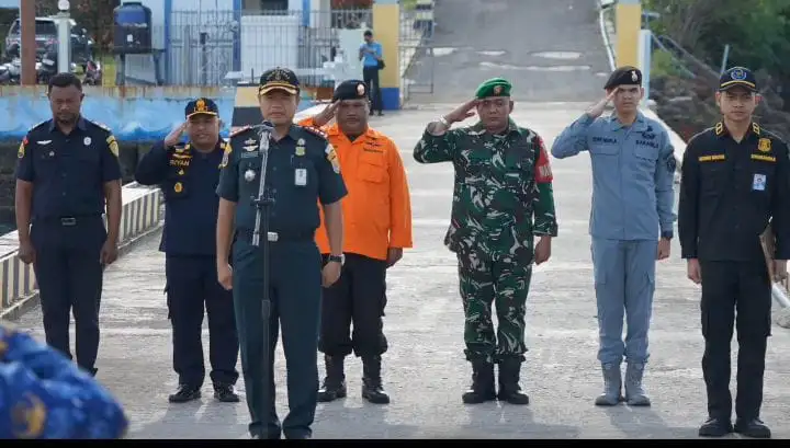Antisipasi Lonjakan Aktivitas Lebaran, PPN Tual Gelar Apel Siaga