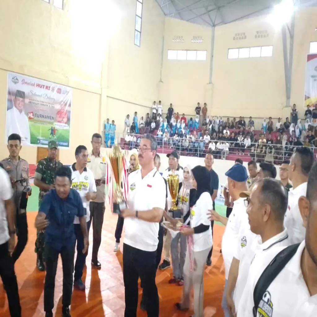 Gubernur Tutup HL Futsal Cup 2025