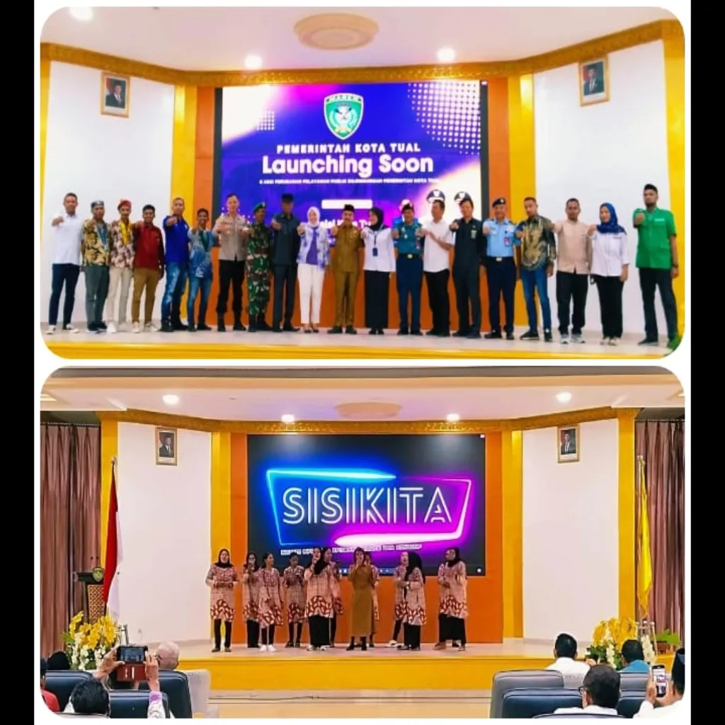 Pemkot Tual Launching Proyek SISIKITA Dan Kondusifitas Kota Tual 2025