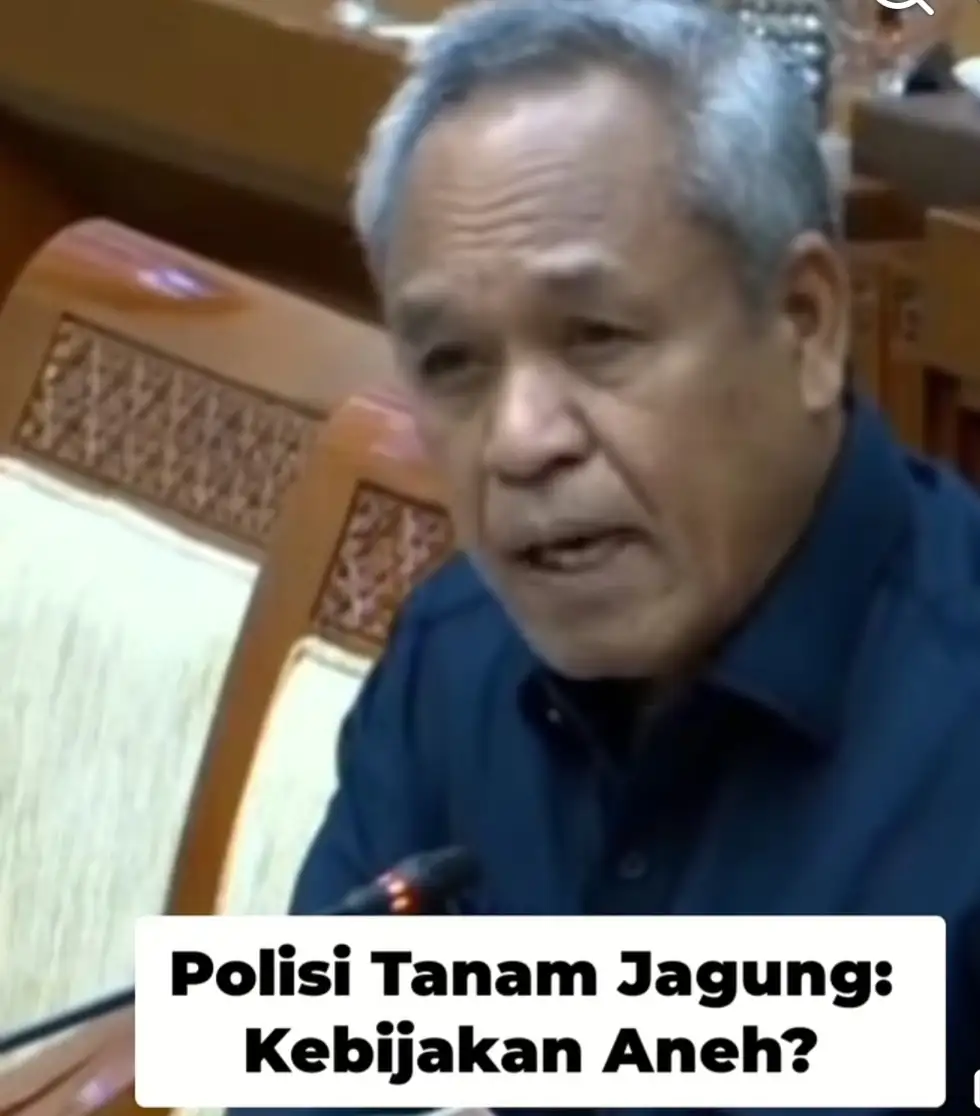 Kalau Polisi Sibuk Tanam Jagung, Dinas Pertanian Kerja Apa?”