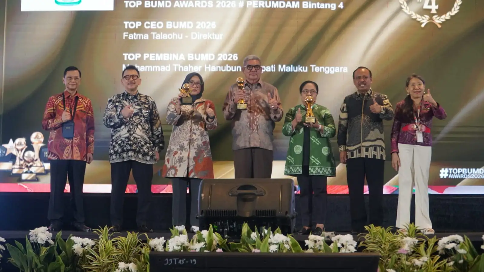 Bupati Maluku Tenggara Borong Penghargaan TOP BUMD 2026, Tekankan Profesionalisme dan Layanan Publik