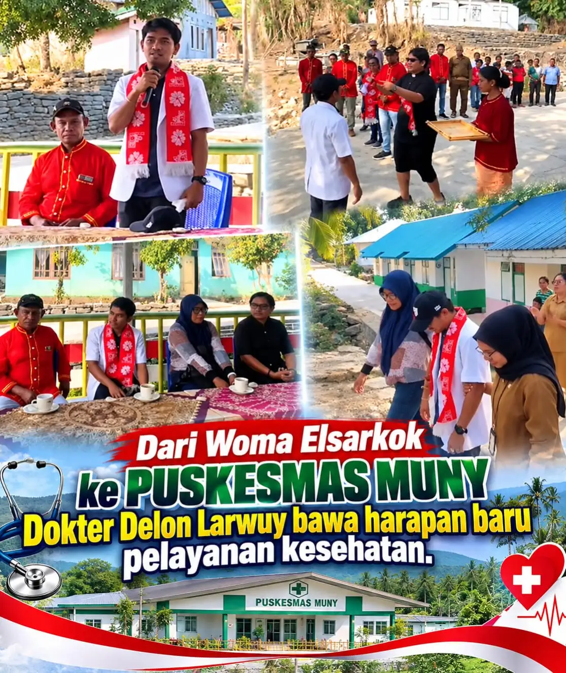 Dari Woma Elsarkok ke Puskesmas Mun, Dokter Dolan Larwuy Bawa Harapan Baru Pelayanan Kesehatan