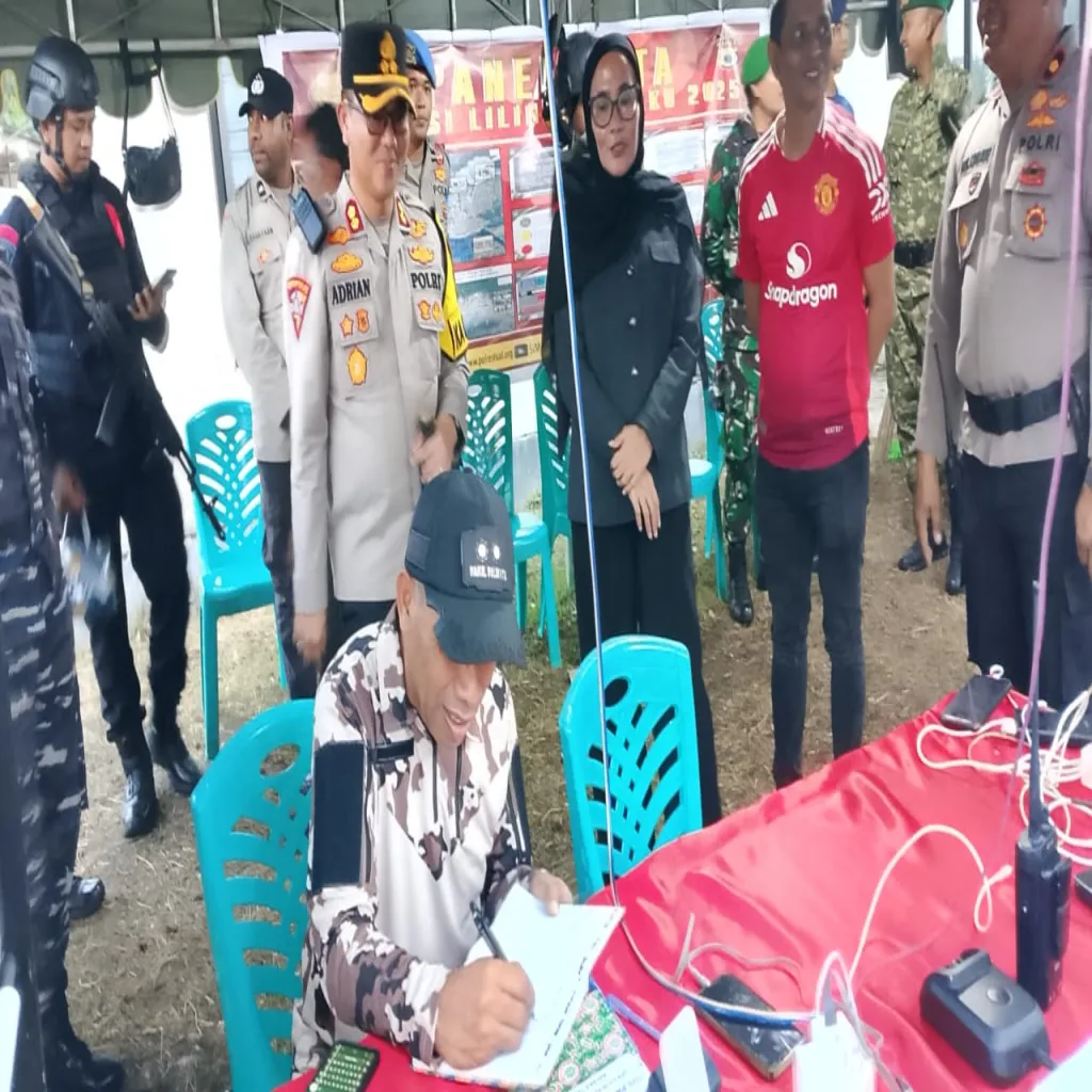 Wawali Tual Dan Ketua DPRD Pimpin Patroli Pengecekan Pos Pengamanan Nataru 2025