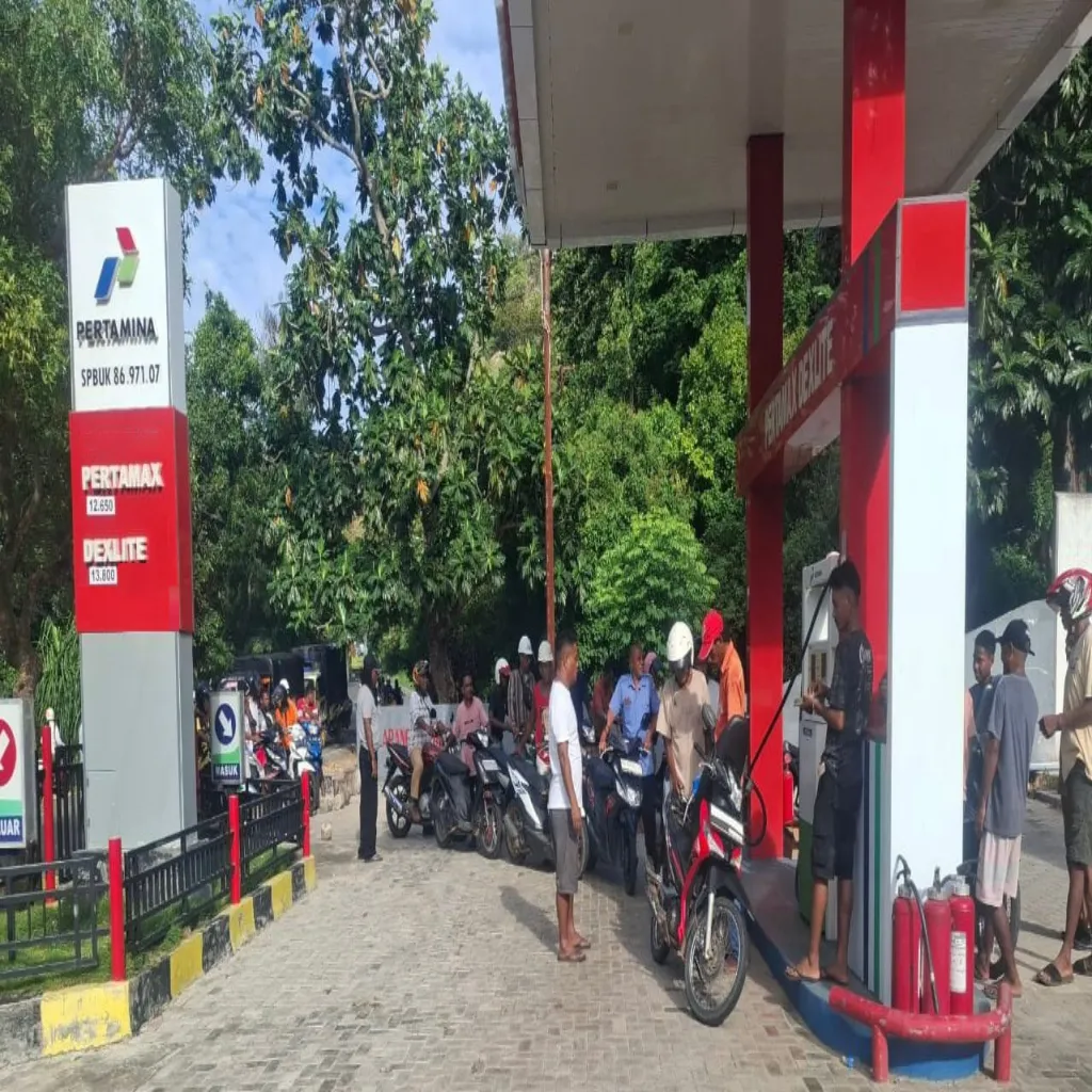 Pertamina Patra Niaga Papua Maluku Jaga Ketersediaan BBM di SPBU Pulau Kisar   